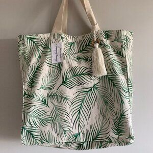 NWT | Tommy Bahama Canvas Reusable Tote | XL Size
